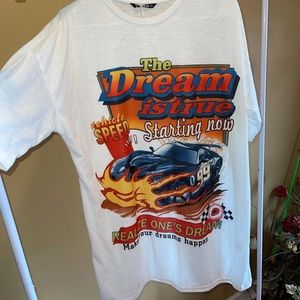 Oversized Graphic Tee New Never Worn